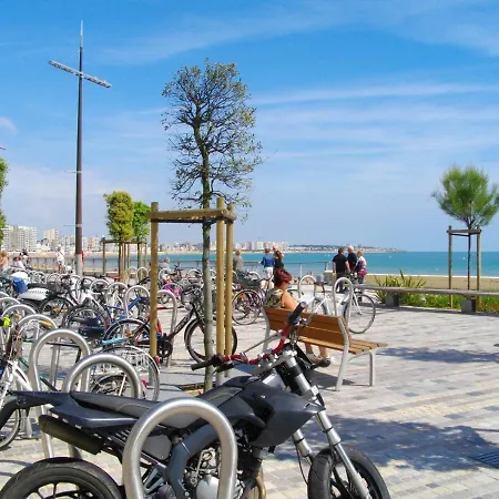 Studio-mezzanine Agreable A 150m De La Plage, Quartier Arago, Balcon-terrasse, Animaux Acceptes - Fr-1-92-566 Апартаменты Ле-Сабль-д’Олон
